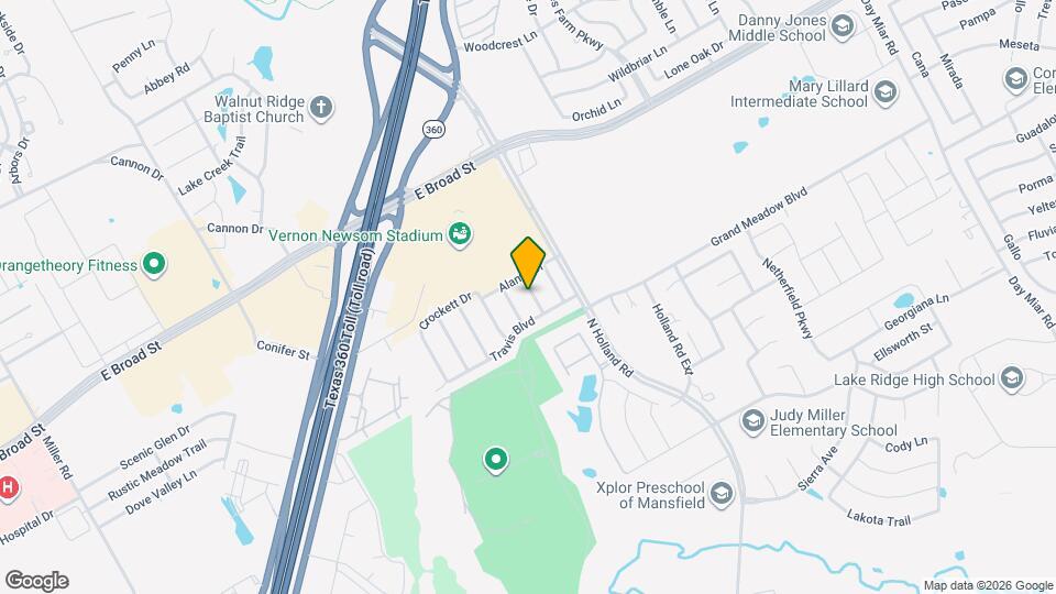 707 Dickerson Ln Map and Location Details