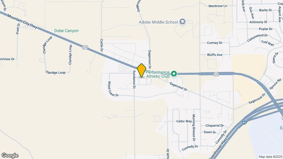Rabbitbrush Run Apartments Map and Location Details