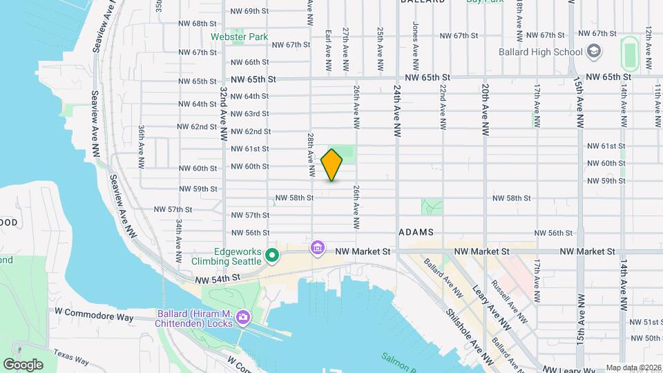 2637 NW 59th St Map and Location Details