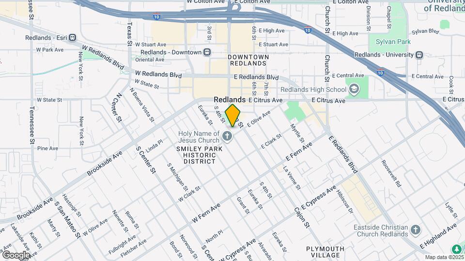 24 W Olive Ave Map and Location Details