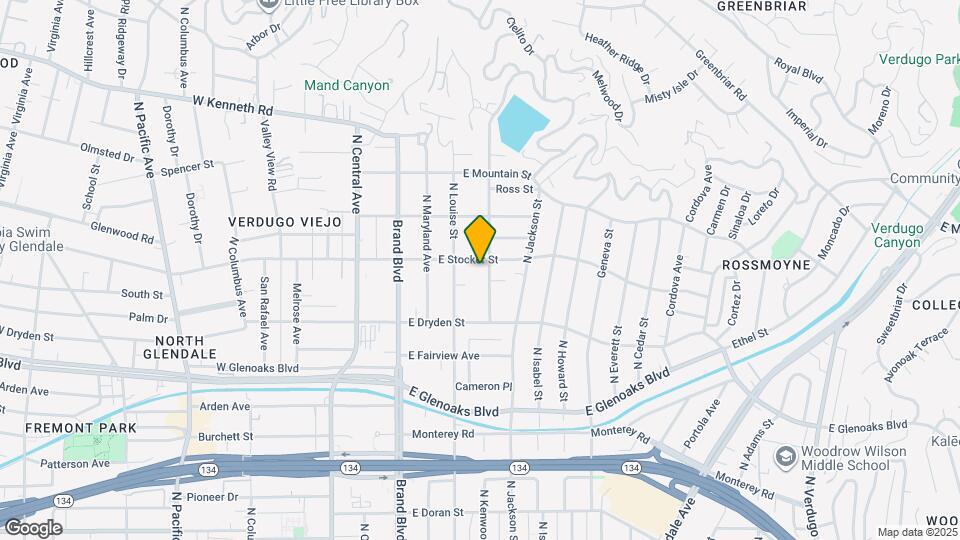 320 E Stocker St Map and Location Details