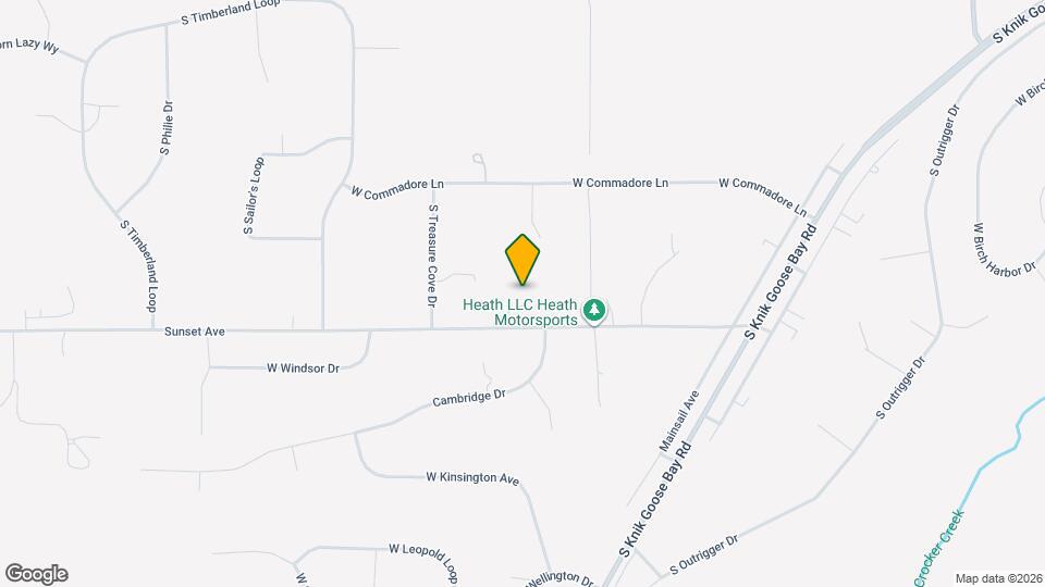 6701 W Sunset Ave Map and Location Details