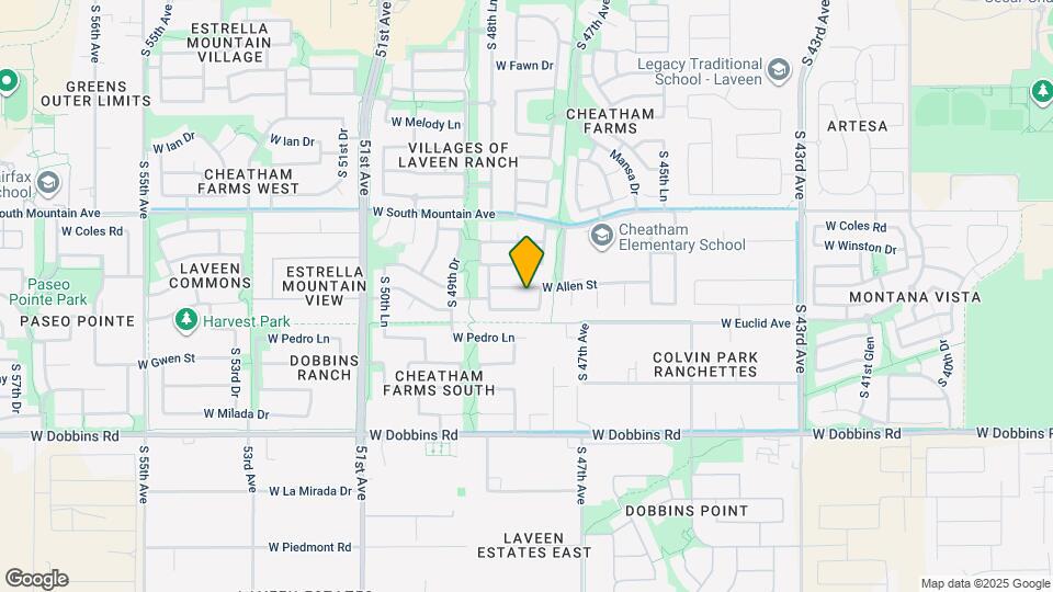 4731 W Allen St Map and Location Details