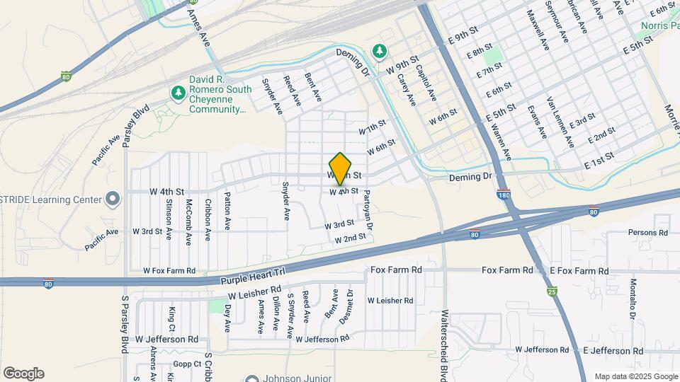 624 W 4th St Map and Location Details