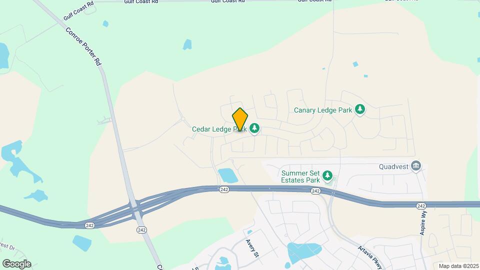 14455 Cedar Ledge Ln Map and Location Details