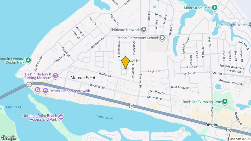 350 Sailfish Dr Map and Location Details