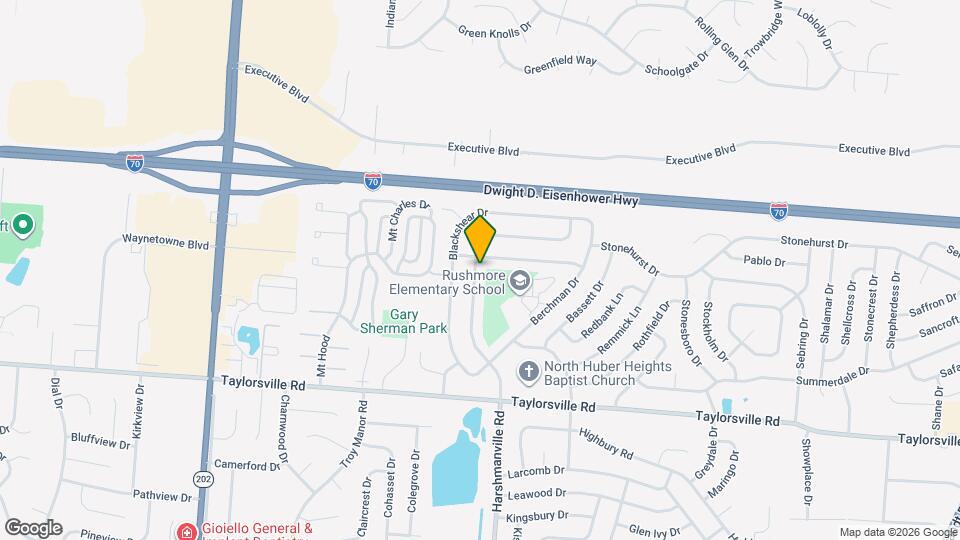 7742 Harshmanville Rd Map and Location Details