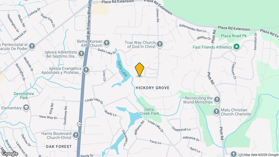 7517 Mary Jo Helms Dr Map and Location Details