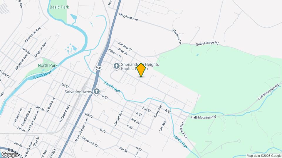 1300 Shenandoah Ave Map and Location Details