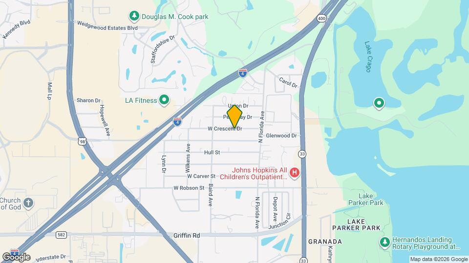 308 W Crescent Dr Map and Location Details