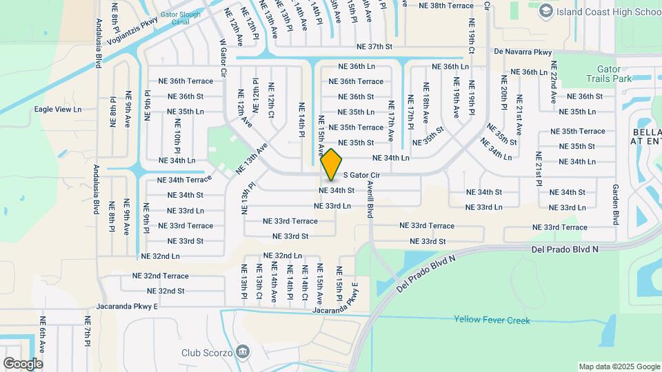 1507 NE 34th St Map and Location Details