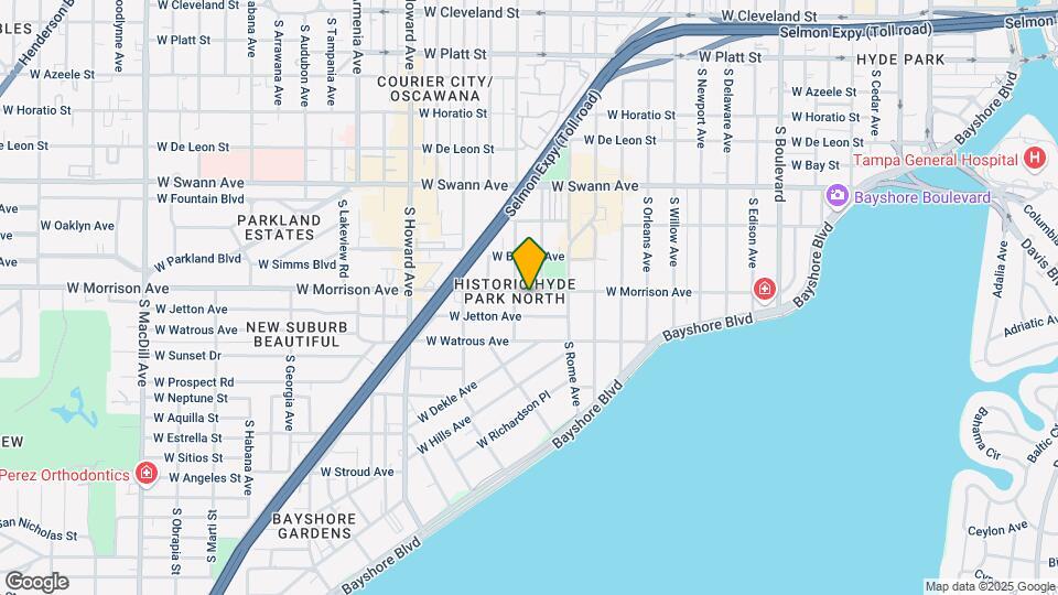 1806 W Morrison Ave Map and Location Details