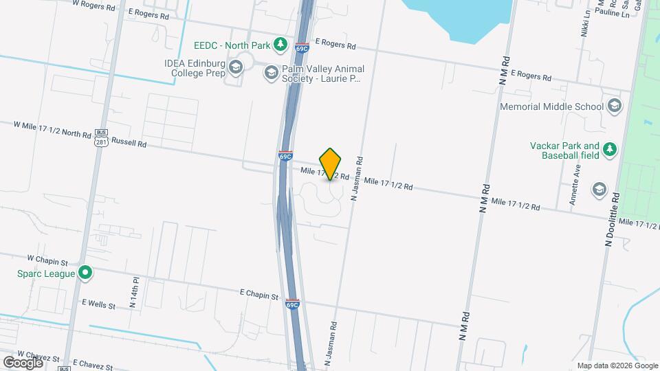 17 N Soñador Dr Map and Location Details