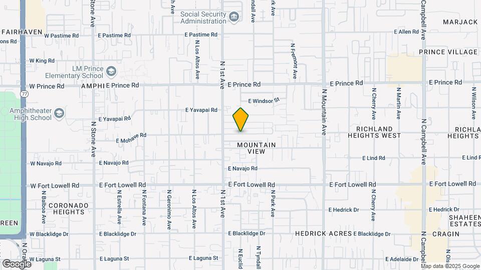 815 E Freeman Pl Mapa y Detalles de la Ubicación