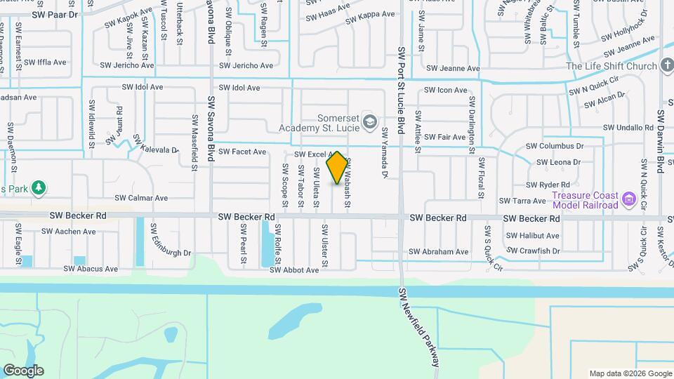 4557 SW Van Dyke St Mapa y Detalles de la Ubicación