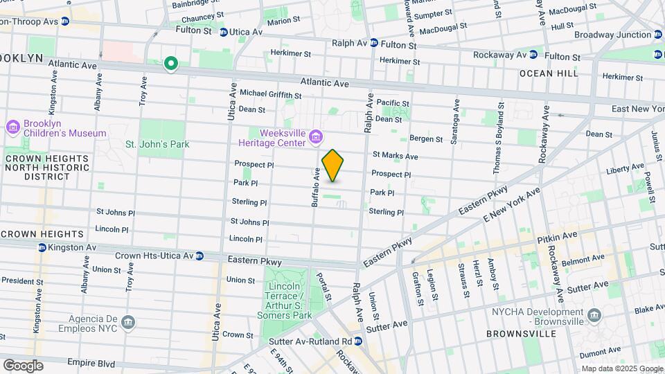 1601 Park PL Mapa y Detalles de la Ubicación