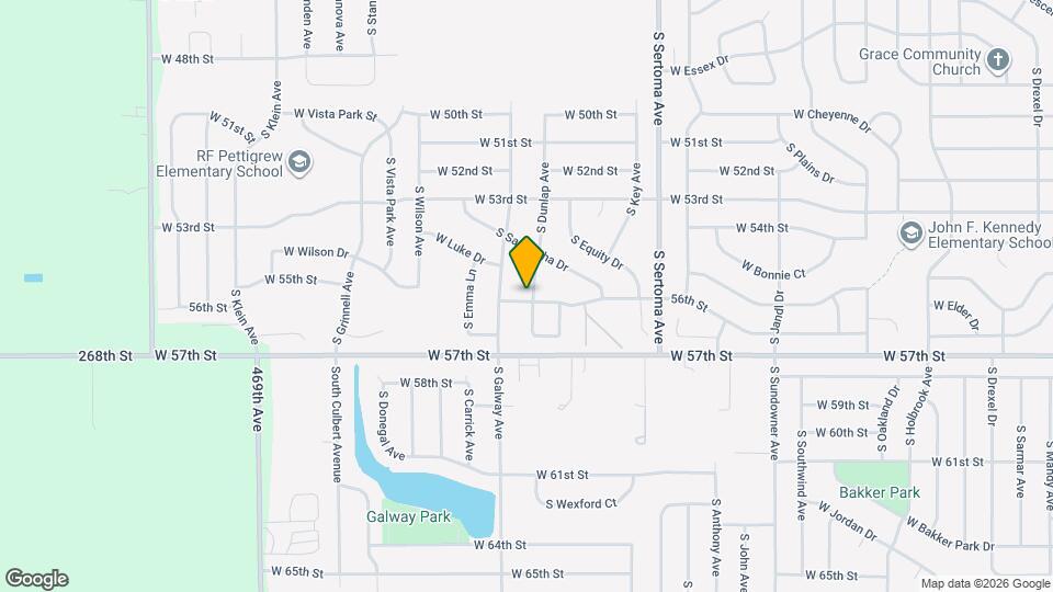 4949 S Dunlap Ave Map and Location Details