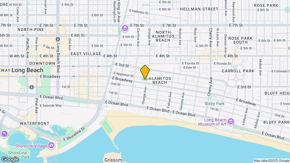 1169 E Broadway Mapa y Detalles de la Ubicación