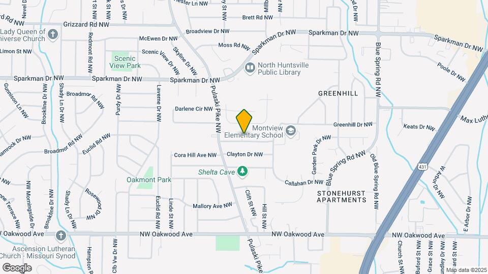 2718 Garvin Rd NW Map and Location Details
