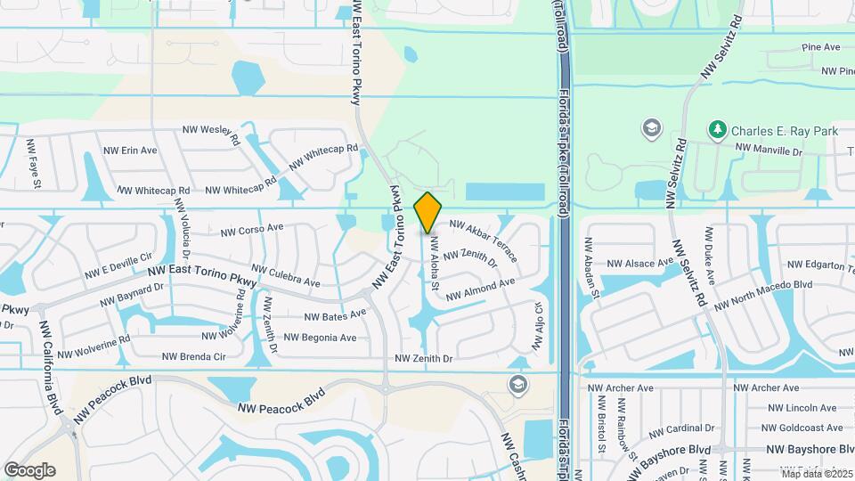 5341 NW Aloha St Map and Location Details