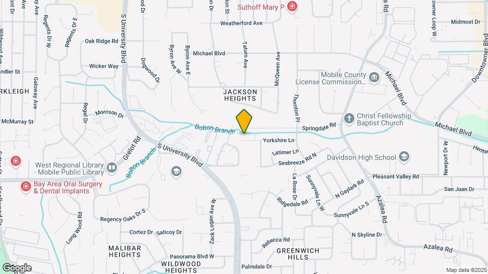 4156-4151 Yorkshire Ln Map and Location Details