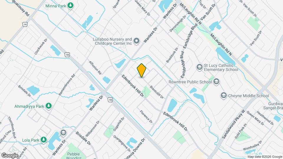 58 Brentcliff Dr Map and Location Details