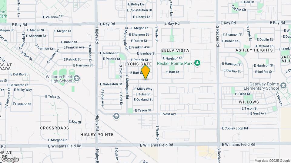 3519 E Loma Vista St Mapa y Detalles de la Ubicación