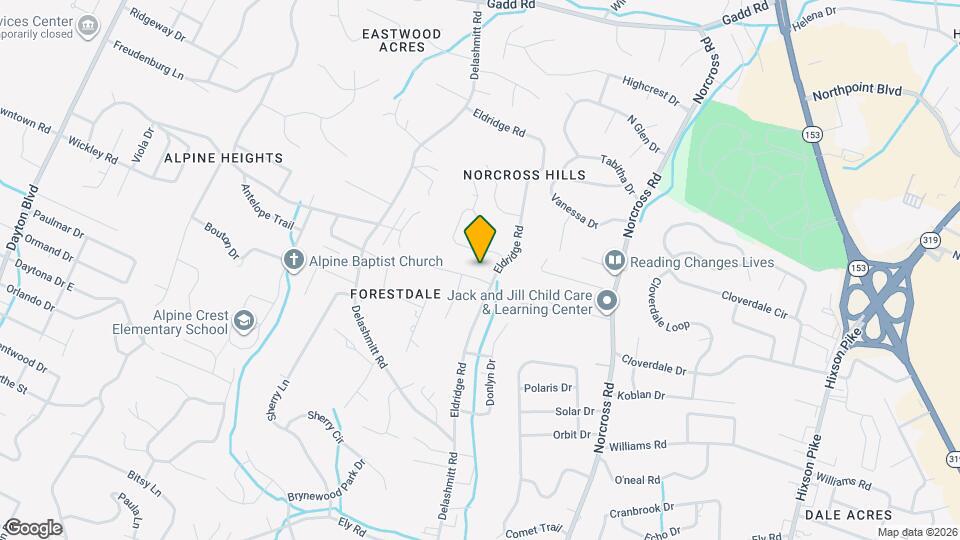 905 Forest Dale Ln Map and Location Details
