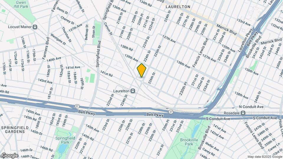 139-54 225 Street, unit Map and Location Details