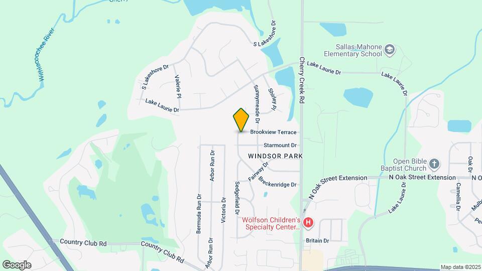 207 Brookview Terrace Map and Location Details