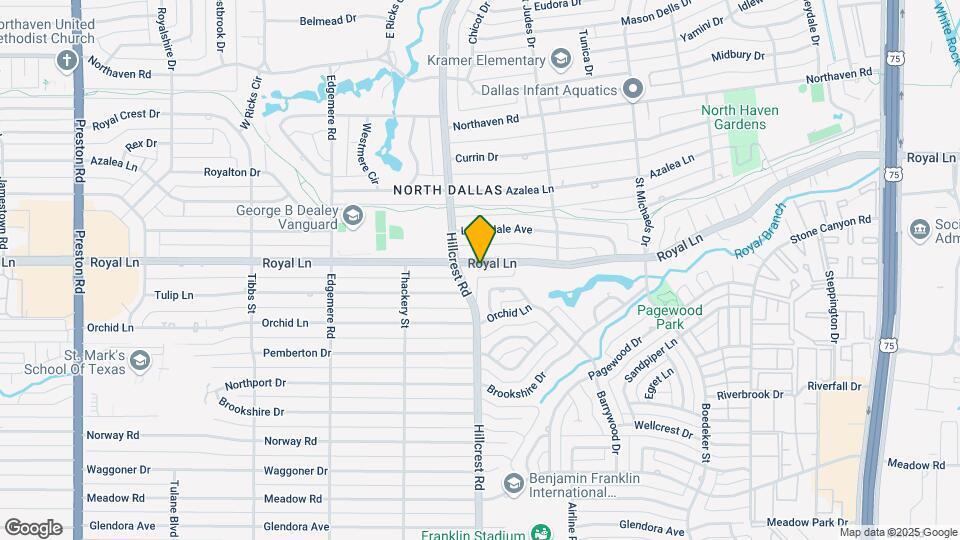 6926 Royal Ln Map and Location Details