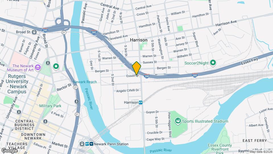 327 Essex St, Unit Harrison share space Mapa y Detalles de la Ubicación