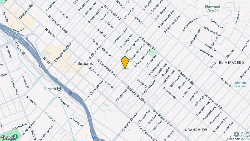 476 E Santa Anita Ave Mapa y Detalles de la Ubicación