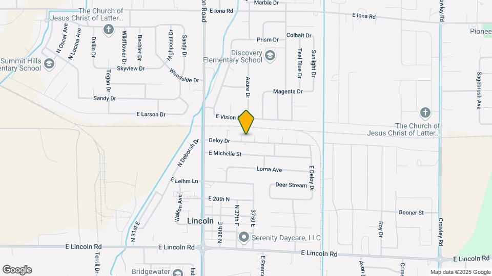 3693 Deloy Dr Map and Location Details