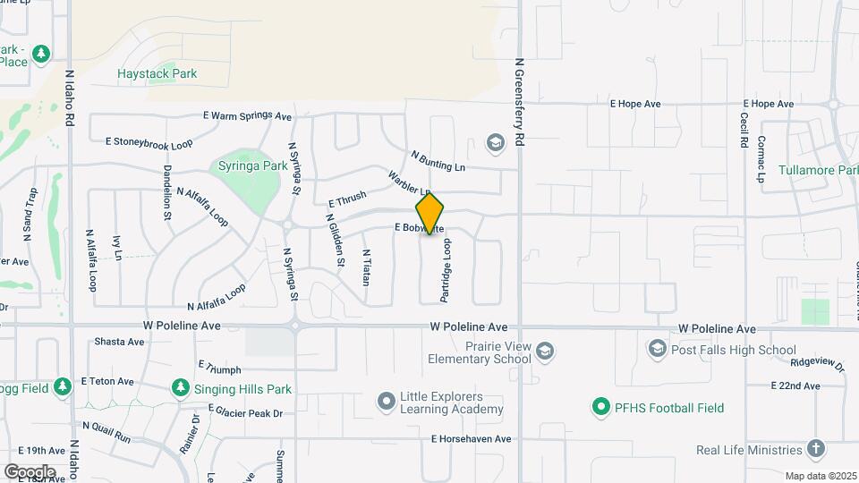 2421 Partridge Loop Map and Location Details