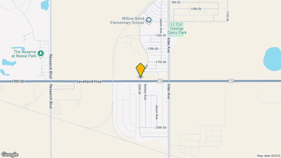 1910 Kirksey Ave Mapa y Detalles de la Ubicación