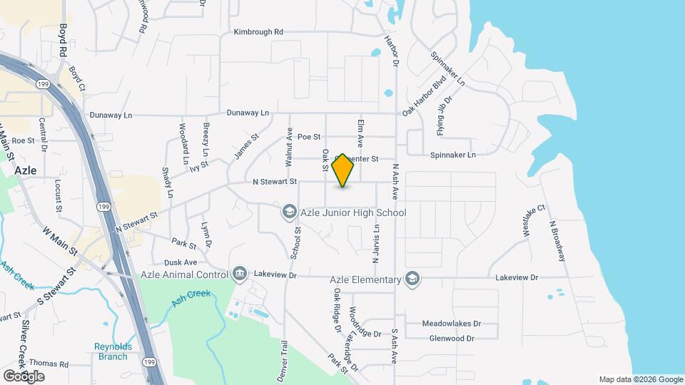 1002 N Stewart St Map and Location Details