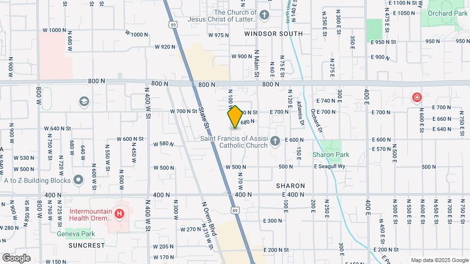 620 N 100 W Map and Location Details
