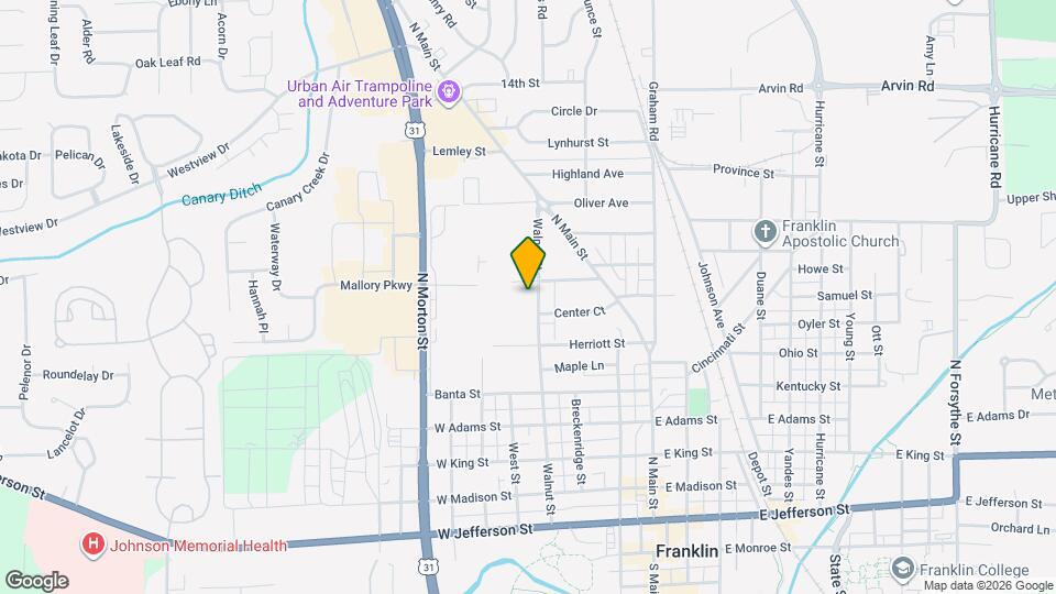 778 Walnut St Map and Location Details