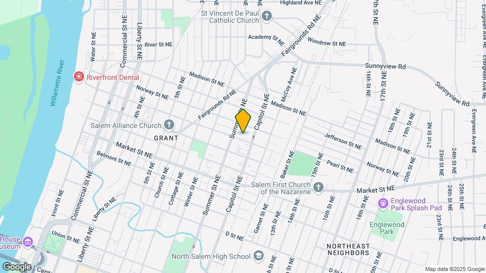 945 Shipping St NE Map and Location Details