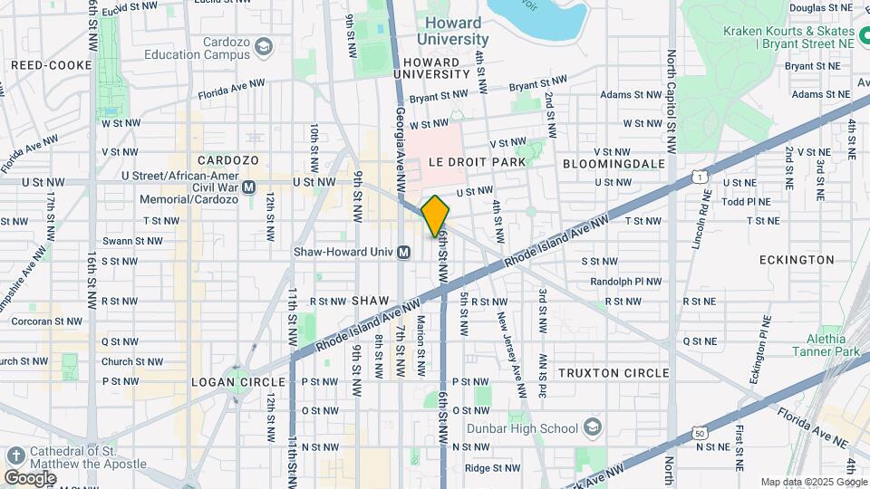 1816 6th St NW Map and Location Details