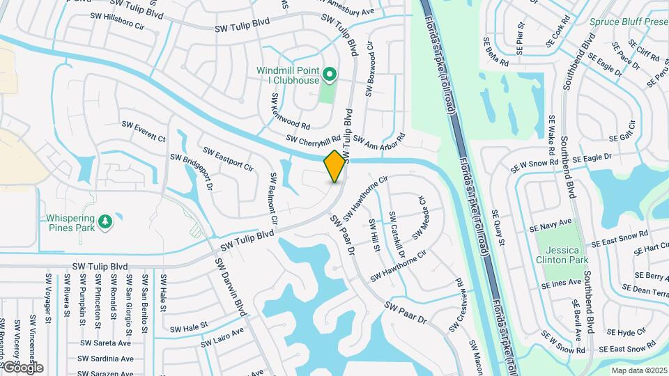 282 SW Bridgeport Dr Map and Location Details