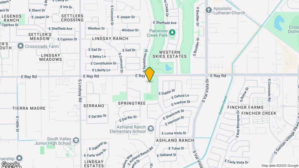 1657 S Sailors Ct Map and Location Details