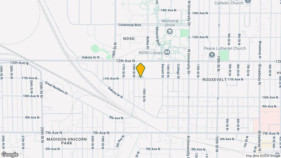 1530 11th St N Map and Location Details