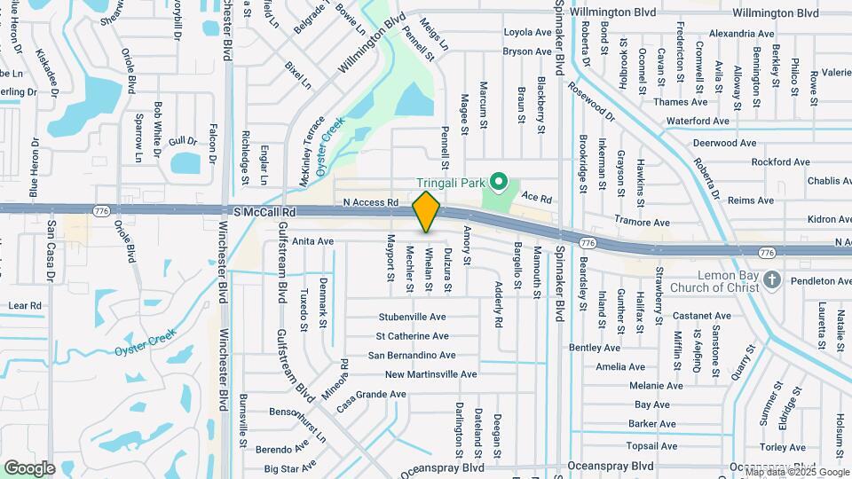 9416 Anita Ave Map and Location Details