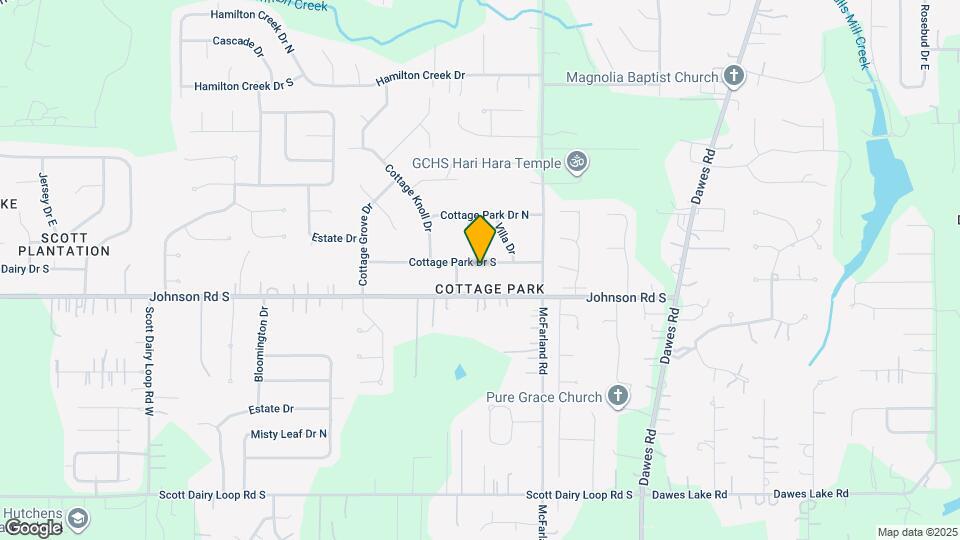9301 Cottage Park Dr S Map and Location Details
