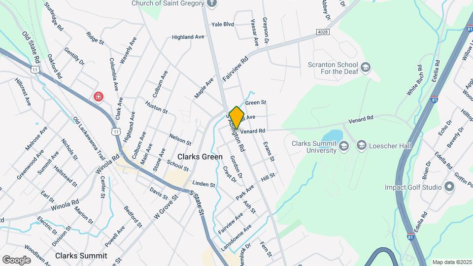 224 S Abington Rd Map and Location Details