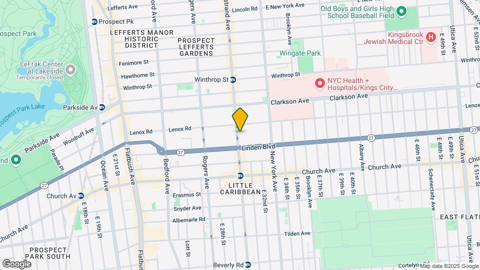 1359 Nostrand Ave Map and Location Details