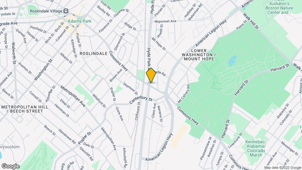 602 Hyde Park Ave Map and Location Details