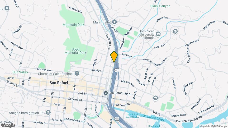 12-20 Pacheco St Map and Location Details
